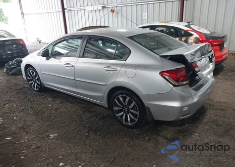 2015 Honda Civic Ex-L из США, поврежденный, VIN 2HGFB2F94FH556095